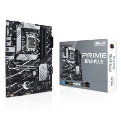 ASUS PRIME B760-PLUS ATX Motherboard LGA1700 DDR5 PCIe 5.0 2.5G LAN ASUS PRIME B760-PLUS ATX Motherboard LGA1700 DDR5 PCIe 5.0 2.5G LAN